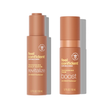 Feel Confident® ROOTDefense™ Power Duo — Scalp Serum and Thickening Foam set for hair growth and volume
