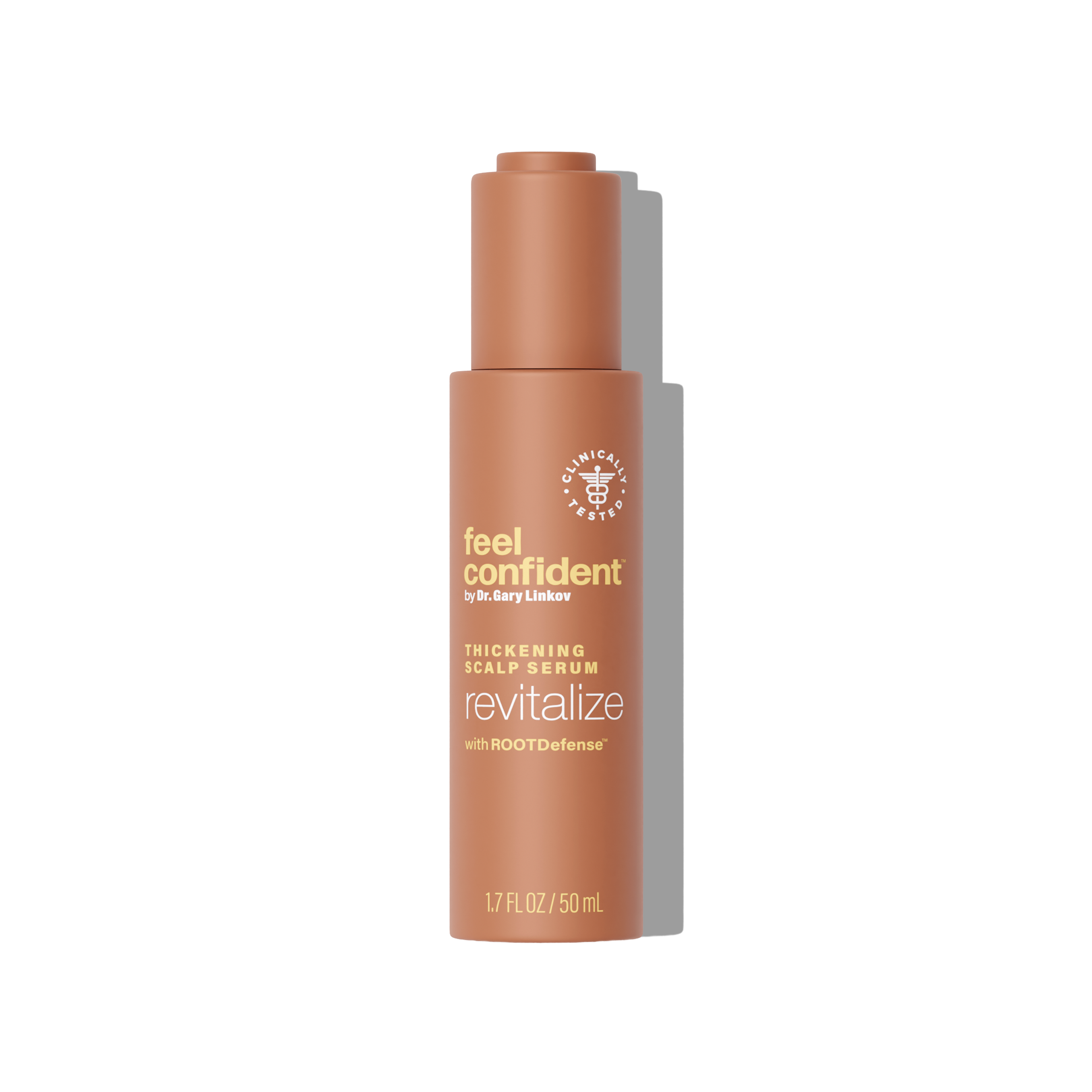 Feel Confident Thickening Scalp Serum — leave-in hair growth serum with niacinamide, peptides, amla and ROOTDefense™ for thinning hair